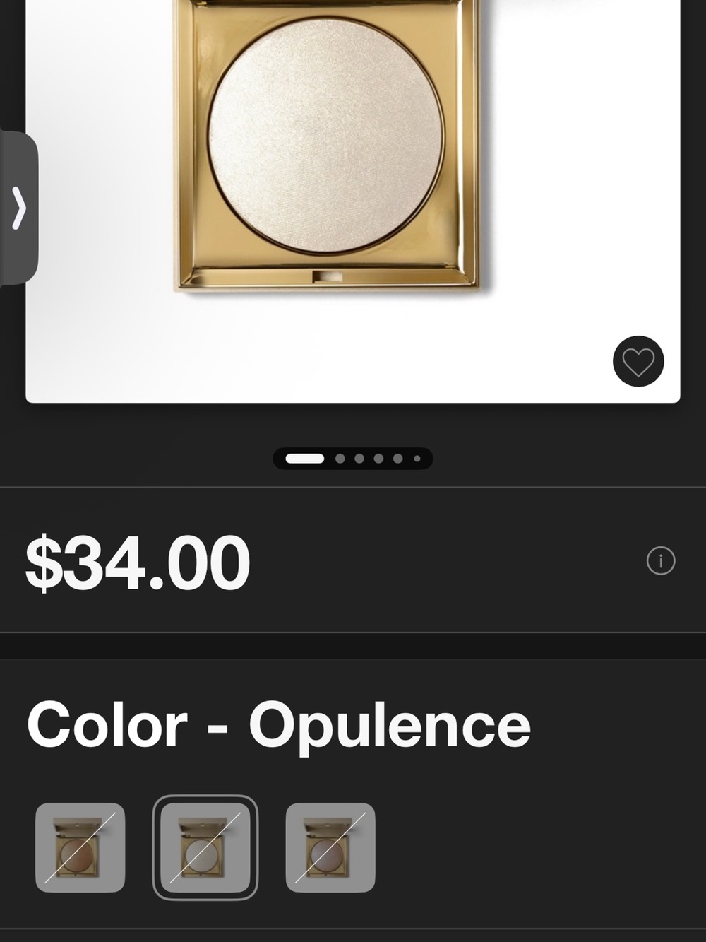 Stills ~ Heaven’s Hue ~Shimmering Opulence Highlighter Compact -  Champagne Glow